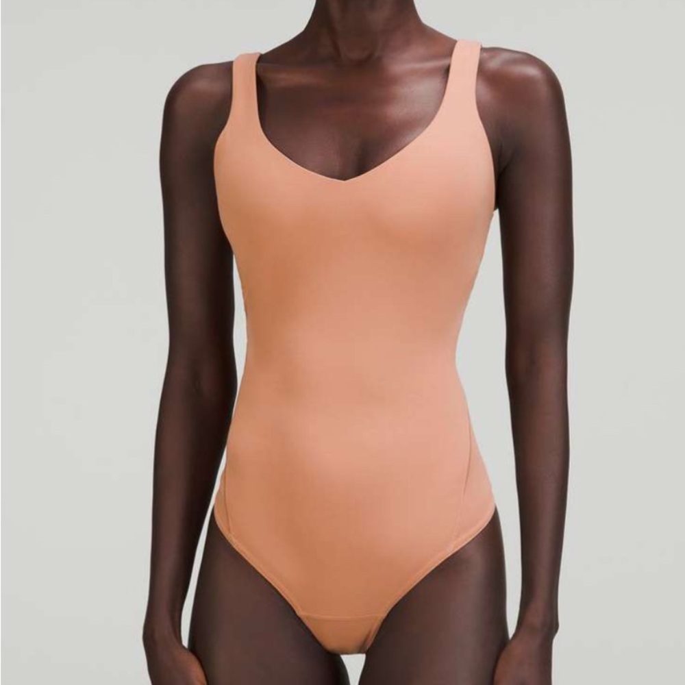 Lululemon Align Bodysuit Dusty Clay  - Size 2